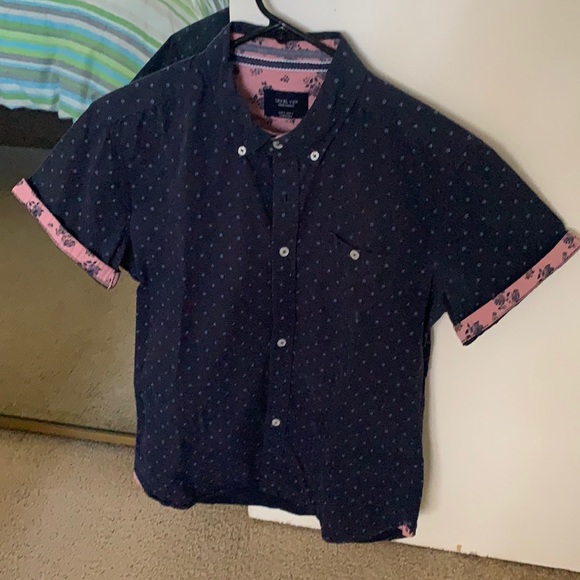 Level ten men’s modern small button up shirt - Picture 1 of 2